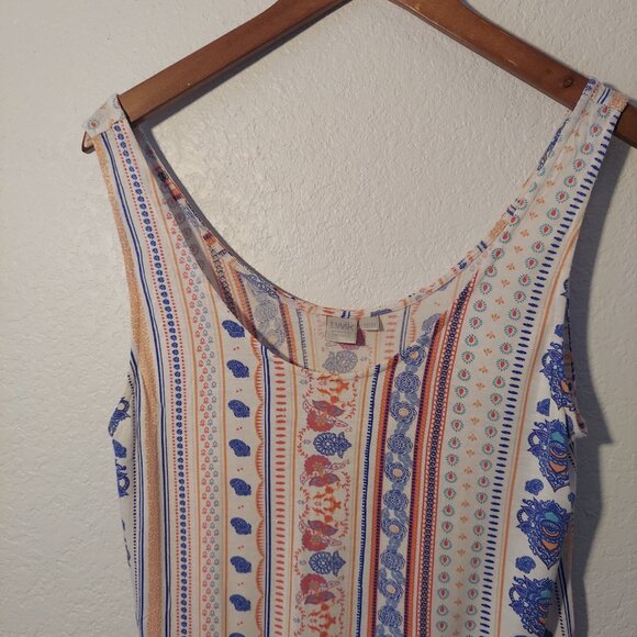 Twik Boho Striped Sleeveless Tank Top – Size XS - Picture 6 of 7